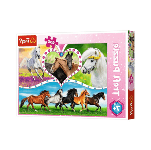 mamido  Puzzle 200 dielikov Krásne kone Trefl 13248
