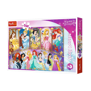 mamido  Puzzle Princeznovské portréty 160 dielikov Trefl 15407