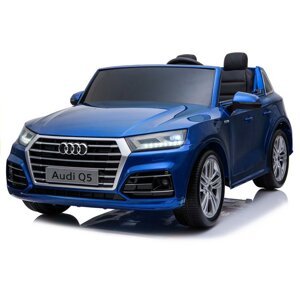 mamido  Detské elektrické autíčko Audi Q5 4x4 LCD lakované modré