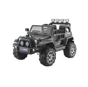 mamido  Detské elektrické autíčko Jeep HP012 čierne
