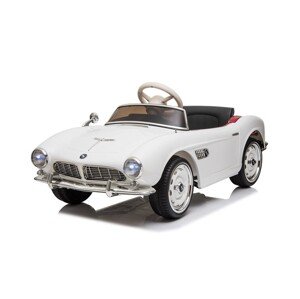 mamido  Elektrické autíčko BMW Retro lakované biele
