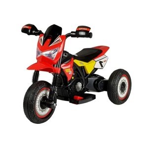 mamido  Detská elektrická motorka GTM2288-A červená