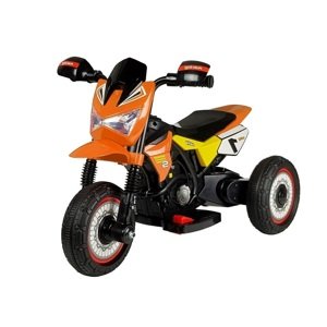 mamido  Detská elektrická motorka GTM2288-A oranžová