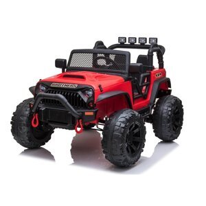mamido  Elektrické autíčko Jeep Brothers červené 24V 2x200W