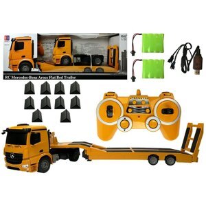 Double E  Double E Kamión na diaľkové ovládanie Mercedes Arocs R / C 1:20 žltý