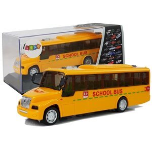 mamido  Školský autobus s naťahovaním, svetlami a zvukmi, otváracie dvere