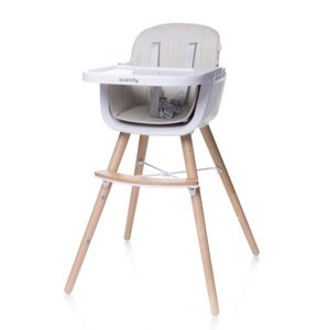 4Baby  Jedálenský stolička 4Baby scanda béžová