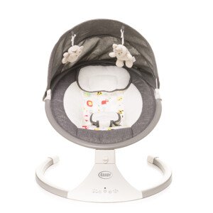 4Baby  Lehátko pre bábätko 4Baby Rock'n Relax XXI šedej