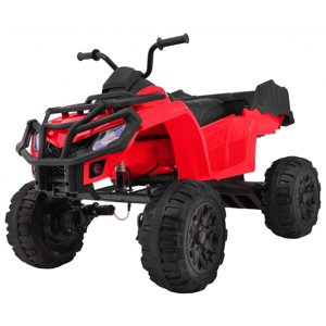 mamido  Detská elektrická štvorkolka ATV XL s ovládačom červená