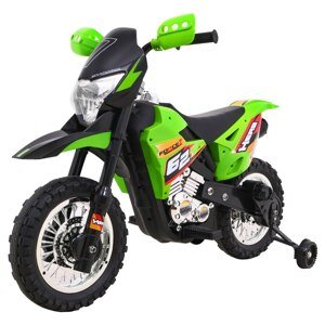 mamido  Detská elektrická motorka Cross Force zelená