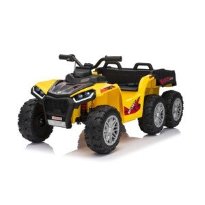 mamido  Detská elektrická štvorkolka Quad Sport TX ATV žltá