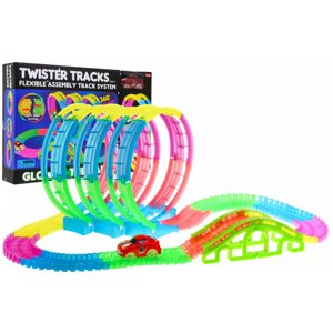 mamido  Magic Tracks svietiace autodráha 145 dielov