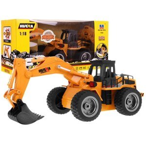 mamido  Bager na diaľkové ovládanie R / C s kovovou radlicou