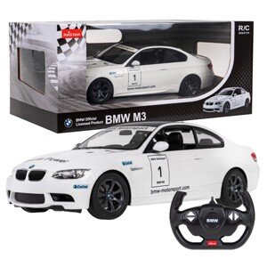 RASTAR  Auto na diaľkové R/C ovládanie BMW M3 Rastar 1:14 biele