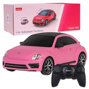 mamido  Autíčko na diaľkové ovládanie R/C Volkswagen Beetle 1:24 meniace farby