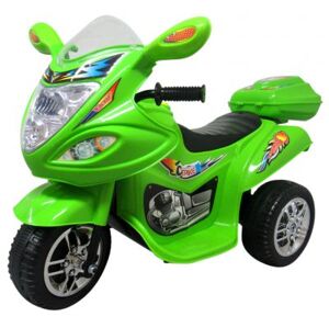 mamido  Elektrická motorka M1 v zelenej farbe, ideálna pre malého motorkára