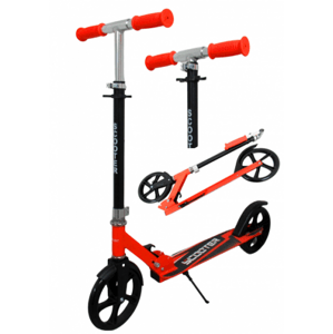 mamido  Veľká skladacia kolobežka H5 R-Sport oranžová s kolesami 200 mm pre nosnosť do 100 kg