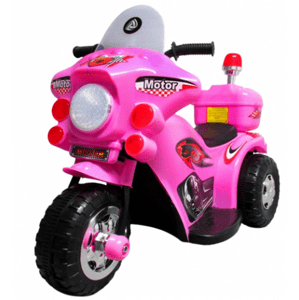 mamido  Elektrická motorka M7 v ružovej farbe