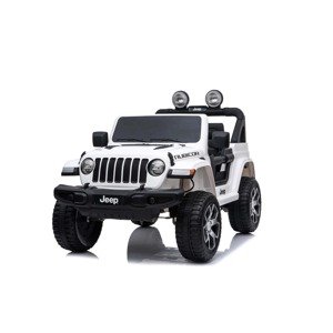 Mamido  Mamido Elektrické autíčko Jeep Wrangler Rubicon 4x4 bielej