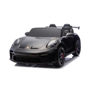 Mamido  Mamido Elektrické autíčko Porsche 911 GT3 XXL + MP4 | 24V14Ah | 4x200W | Pre 2 deti | Lakované čierne
