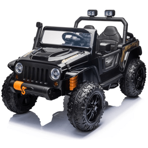 Mamido  Mamido Elektrické autíčko Jeep 4Speed ​​24V | 4x200W čierne