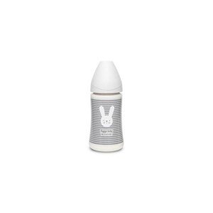 Suavinex  Suavinex Premium Hygge Fľaša 0m+ 270ml sivá