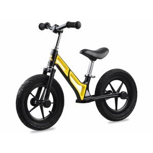mamido  Detské odrážadlo Tiny Bike nafukovacie kolesá 12" žlté