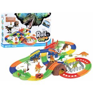 mamido  Autodráha s dinosaurami Magic Tracks