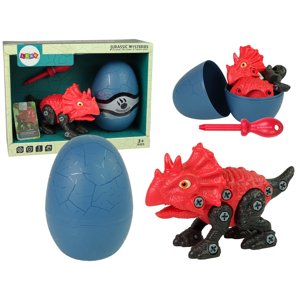 mamido  Dinosaur Triceratops vajcia DIY skrutkovač Kit