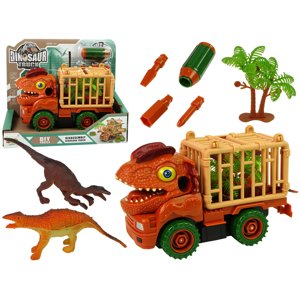 mamido  Transporter Truck Dinosaur Spinning Orange Príslušenstvo
