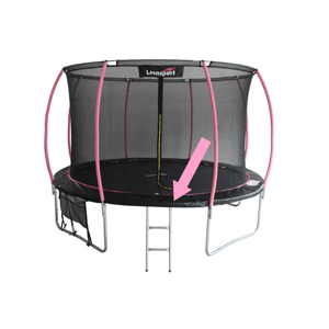 mamido  Pružinový kryt pre trampolínu Šport Max 8ft čierno-ružový