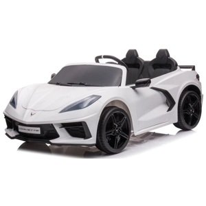 mamido  Elektrické autíčko Corvette Stingray biele
