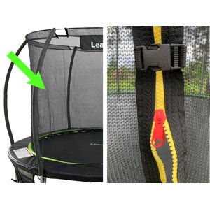 mamido  Vnútorná sieť pre šport Max trampolína 10ft zelená