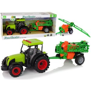 mamido  Batériový traktor Green Sspray Melódia