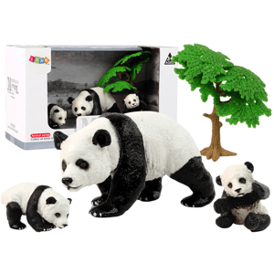 mamido  Figúrka zvierat Panda Set s malým