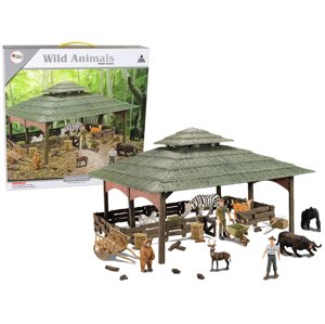 mamido  DIY skladacia súprava Farm Farm Animals Carport