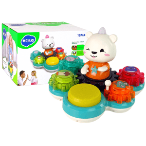 mamido  Interaktívna vzdelávacia hračka pre deti, ktoré sa hrajú s medvedími potrebami