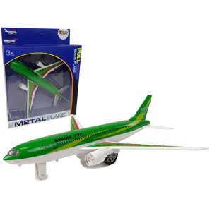 mamido  Boeing 777 dopravné lietadlo zelené pohonné zvuky