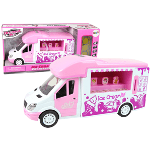 mamido  Interaktívne auto zmrzlina salón Food truck Light Sound Ice Cream