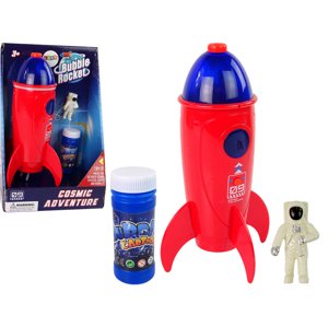 mamido  Rocket Astronaut mydlo bublina robiť stroj červená