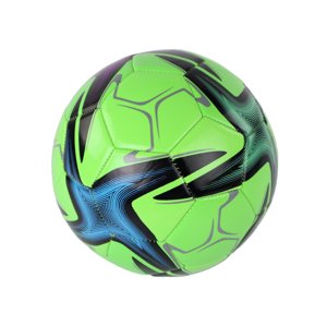 mamido  Lopta 24 cm pre futbal zelený vzor veľkosť 5