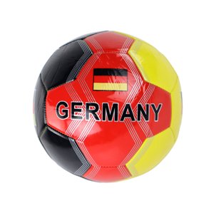 mamido  Futbalová lopta s nemeckou vlajkou, 24 cm, veľkosť 5