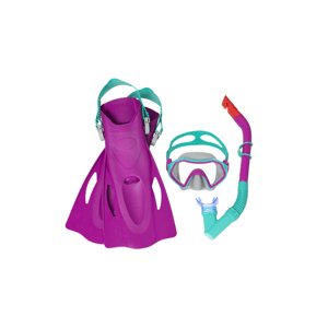 Bestway  Detská potápačská súprava Ružová maska, plutvy, Bestway Tube 25046