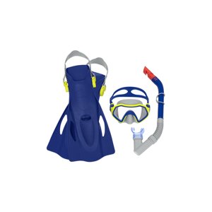 Bestway  Detská potápačská súprava Blue Mask, plutvy, tuba Bestway 25046