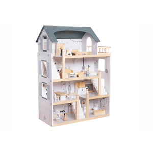 mamido  Štvorposchodový drevený domček pre bábiky