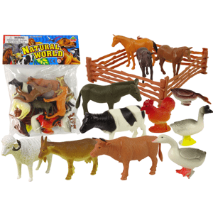 mamido  Súprava figúrok Country Pets 16 kusov HB9999