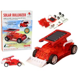 mamido  Set Solárne auto auto buldozér Zostaviť