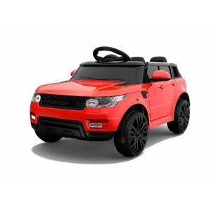 mamido  Elektrické autíčko Land Rapid Racer EVA kolesá červené