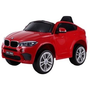 mamido  Elektrické autíčko BMW X6 červené
