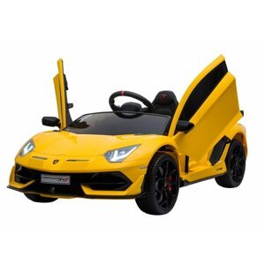 mamido  Detské elektrické autíčko Lamborghini Aventador žlté